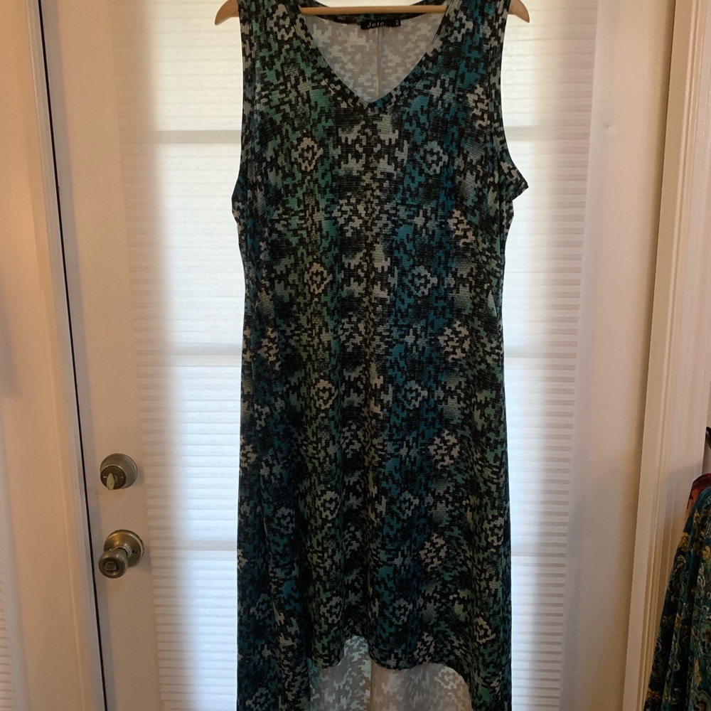 womens sleeveless dress by jete xl